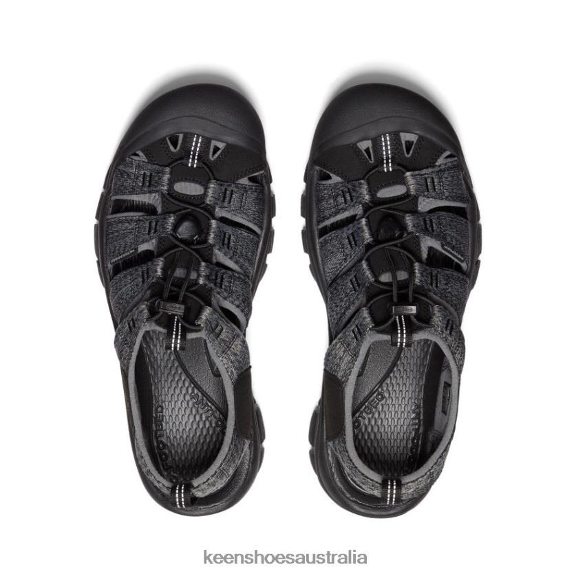 KEEN Footwear TLDLTR41 Black/Steel Grey Newport H2 Men