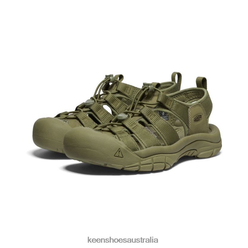 KEEN Footwear TLDLTR49 Monochrome/Olive Drab Newport H2 Men