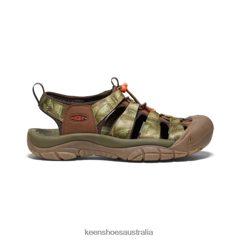 KEEN Footwear TLDLTR82 Smokey Bear/Military Olive Newport Retro x Smokey Bear Men