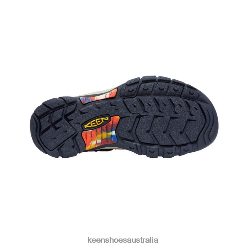 KEEN Footwear TLDLTR85 Groovy Orange/Navy Newport x Outdoor Afro Men