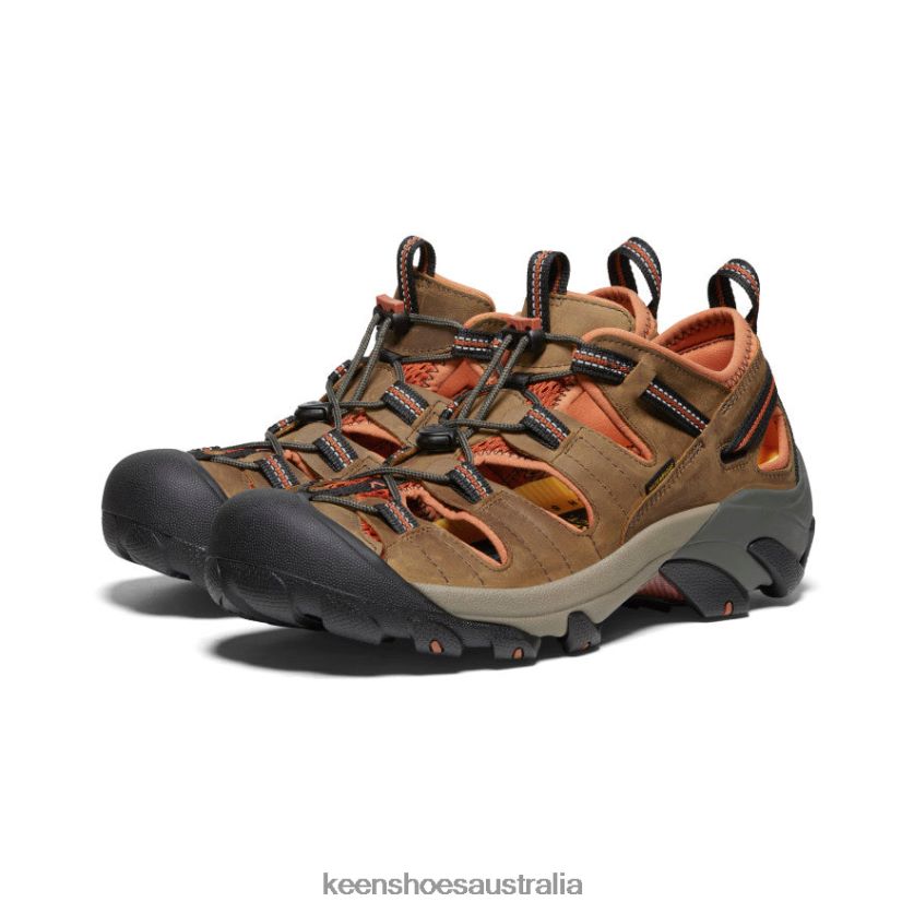 KEEN Footwear TLDLTR94 Black Olive/Bombay Brown Arroyo II Men