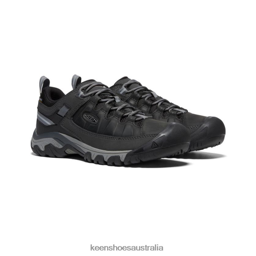 KEEN Footwear TLDLTR147 Black/Steel Grey Targhee III Waterproof Men