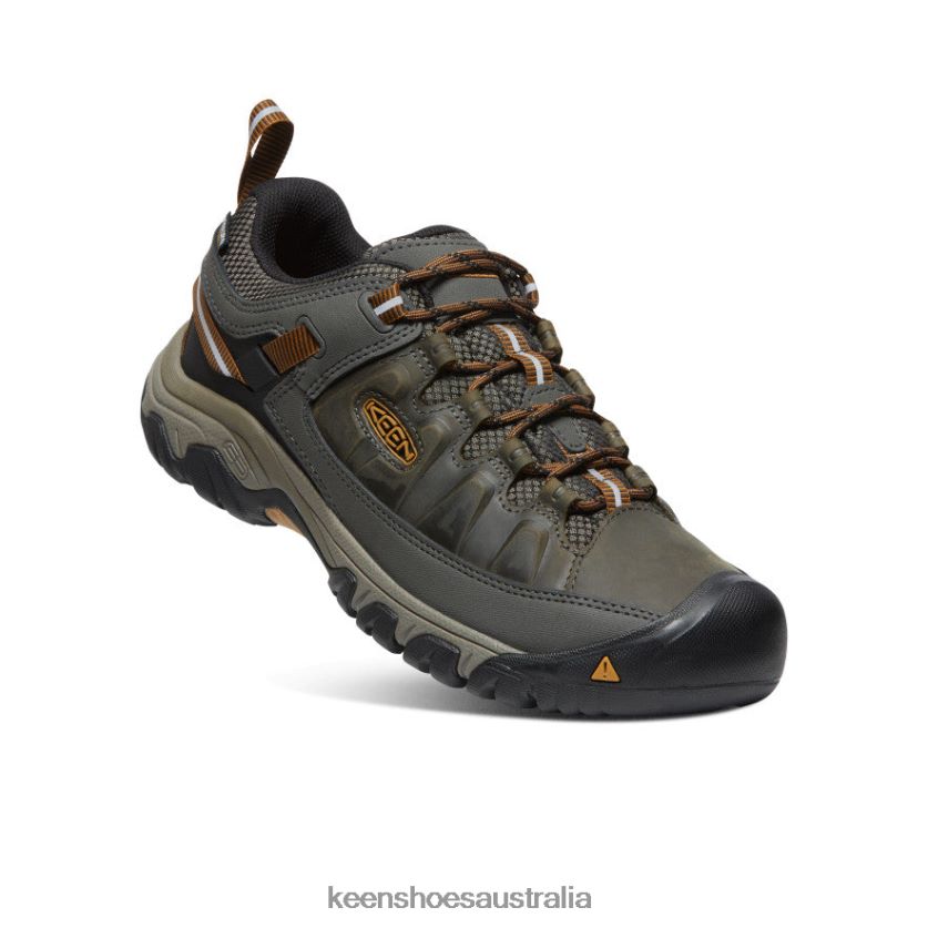 KEEN Footwear TLDLTR149 Black Olive/Golden Brown Targhee III Waterproof Men
