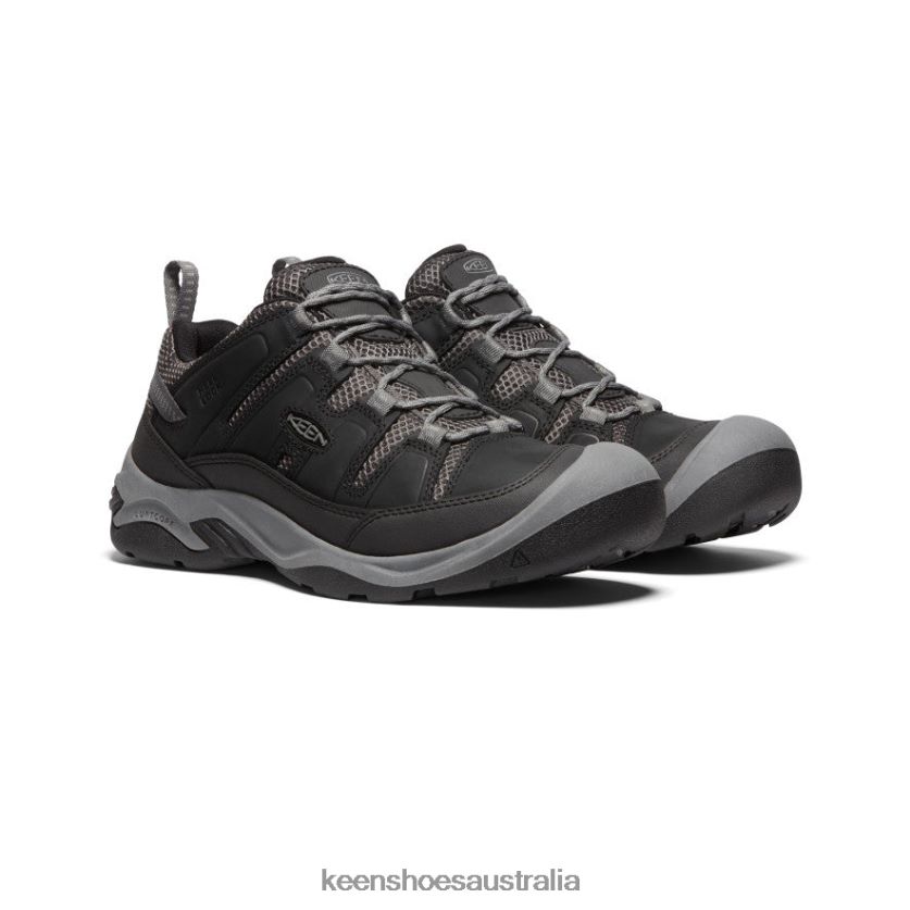 KEEN Footwear TLDLTR171 Black/Steel Grey Circadia Vent Shoe Men