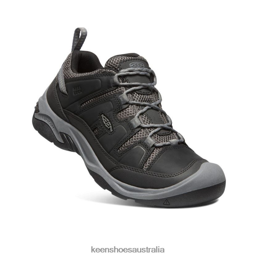 KEEN Footwear TLDLTR171 Black/Steel Grey Circadia Vent Shoe Men