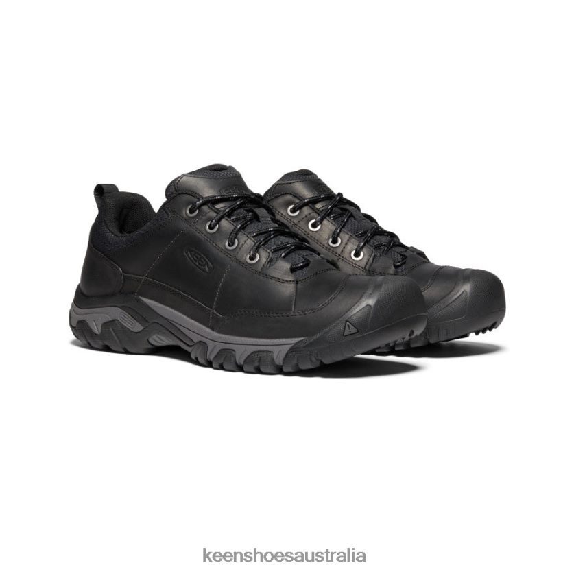 KEEN Footwear TLDLTR202 Black/Magnet Targhee III Oxford Shoe Men