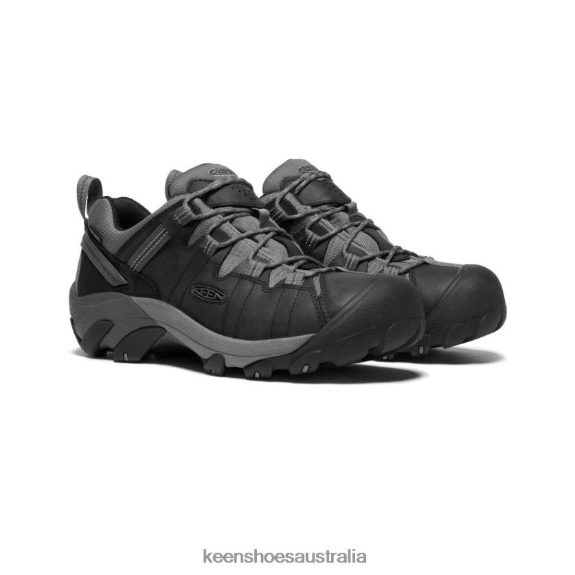 KEEN Footwear TLDLTR204 Black/Steel Grey Targhee II Waterproof Men