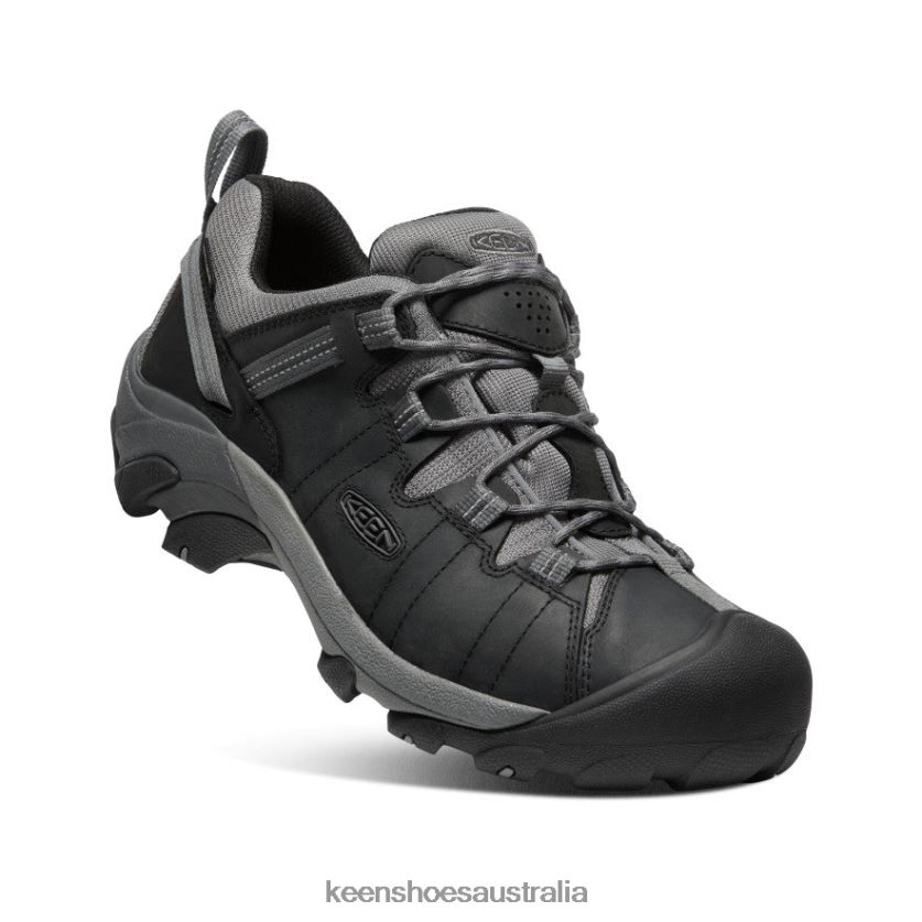 KEEN Footwear TLDLTR204 Black/Steel Grey Targhee II Waterproof Men