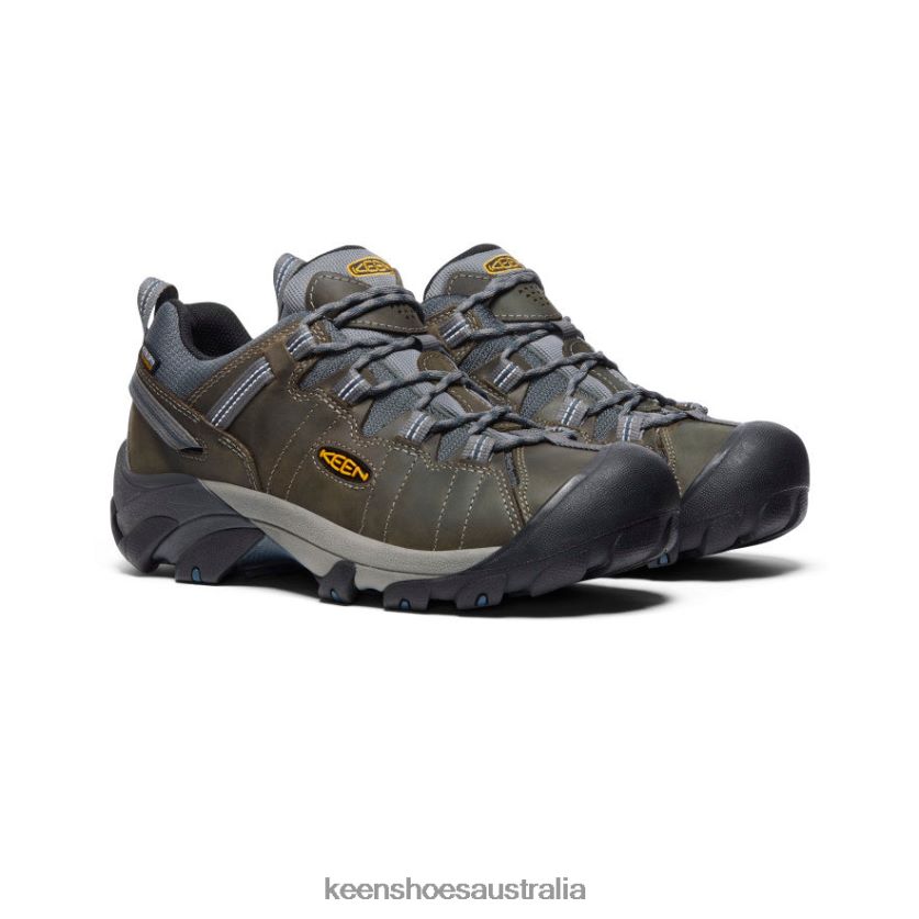 KEEN Footwear TLDLTR205 Gargoyle/Midnight Navy Targhee II Waterproof Men