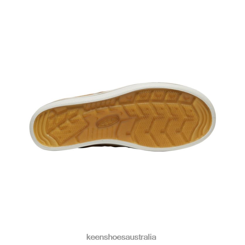 KEEN Footwear TLDLTR285 Beige/Silver Birch Eldon Harvest Leather Sneaker Men