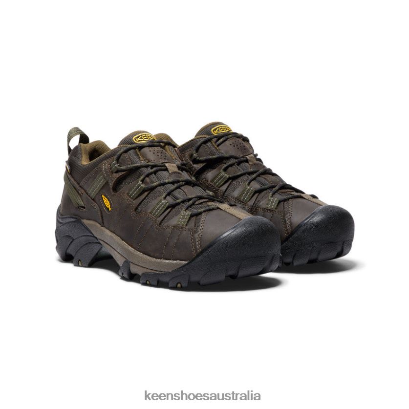 KEEN Footwear TLDLTR293 Canteen/Dark Olive Targhee II Waterproof Wide Men