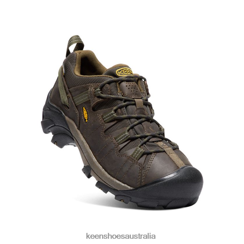 KEEN Footwear TLDLTR293 Canteen/Dark Olive Targhee II Waterproof Wide Men