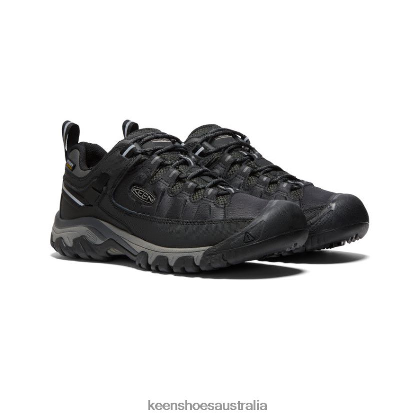 KEEN Footwear TLDLTR295 Black/Steel Grey Targhee EXP Waterproof Men