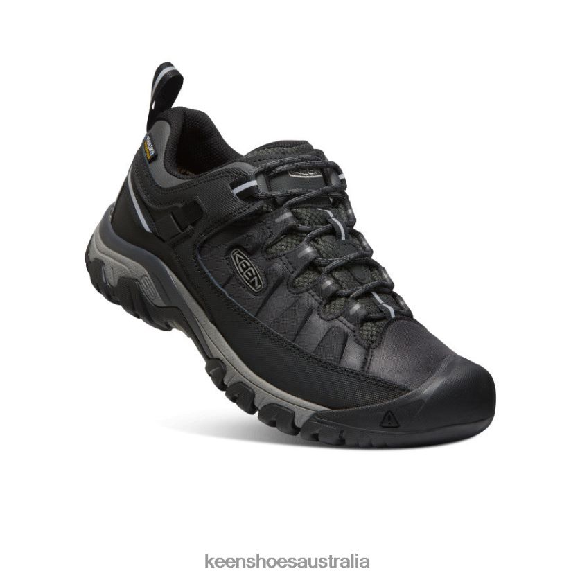 KEEN Footwear TLDLTR295 Black/Steel Grey Targhee EXP Waterproof Men