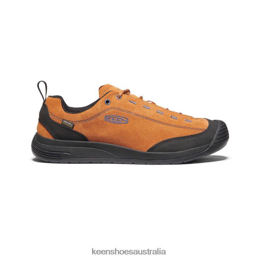 KEEN Footwear TLDLTR346 Pumpkin Spice/Black Jasper II Waterproof Shoe Men