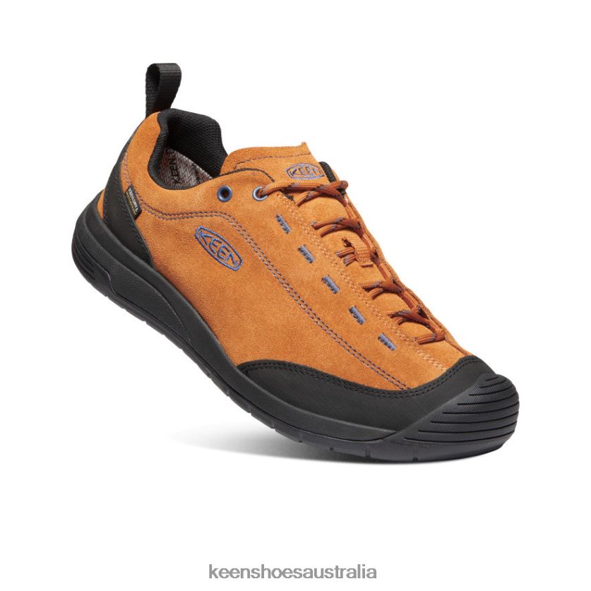 KEEN Footwear TLDLTR346 Pumpkin Spice/Black Jasper II Waterproof Shoe Men