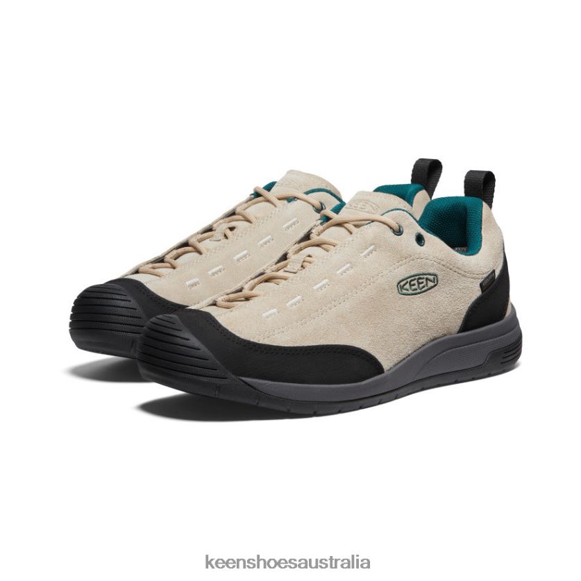 KEEN Footwear TLDLTR348 Safari/Sea Moss Jasper II Waterproof Shoe Men