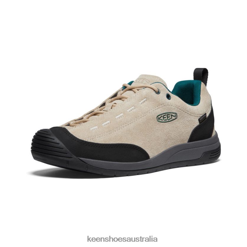 KEEN Footwear TLDLTR348 Safari/Sea Moss Jasper II Waterproof Shoe Men