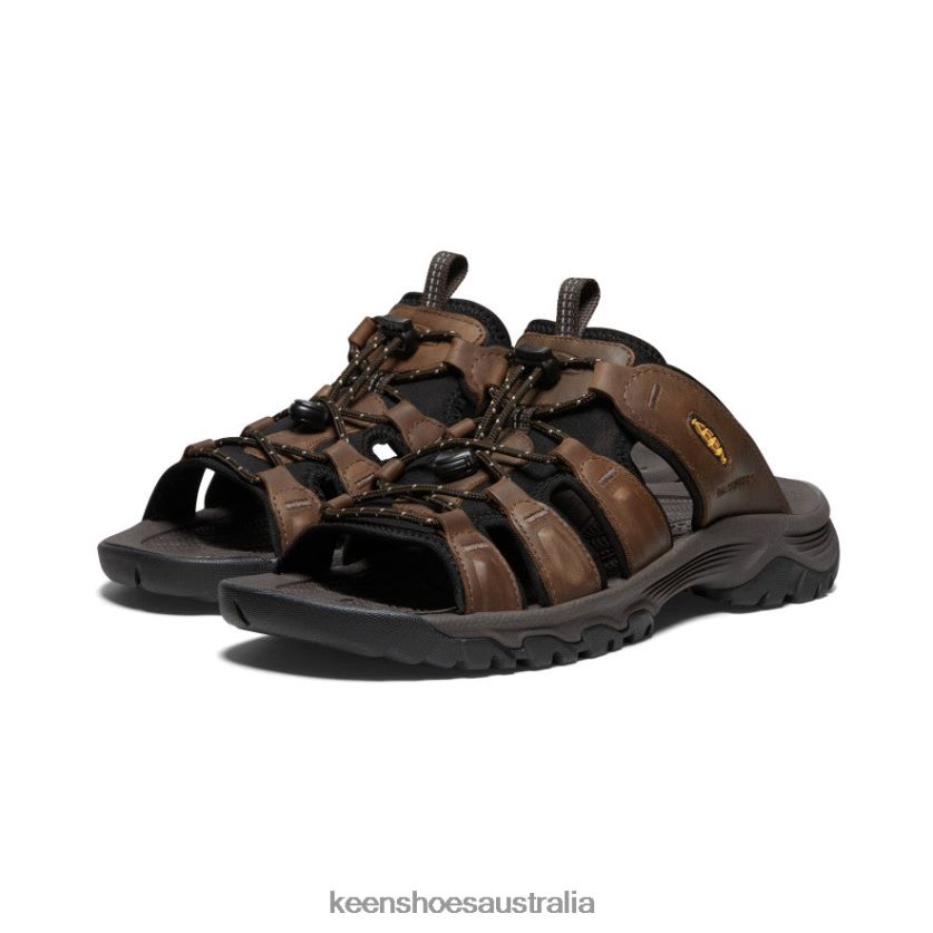 KEEN Footwear TLDLTR275 Bison/Mulch Targhee III Slide Sandal Men