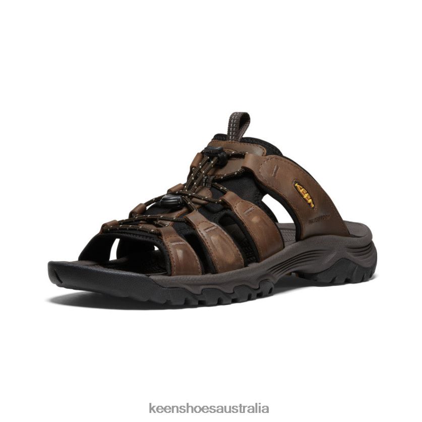 KEEN Footwear TLDLTR275 Bison/Mulch Targhee III Slide Sandal Men