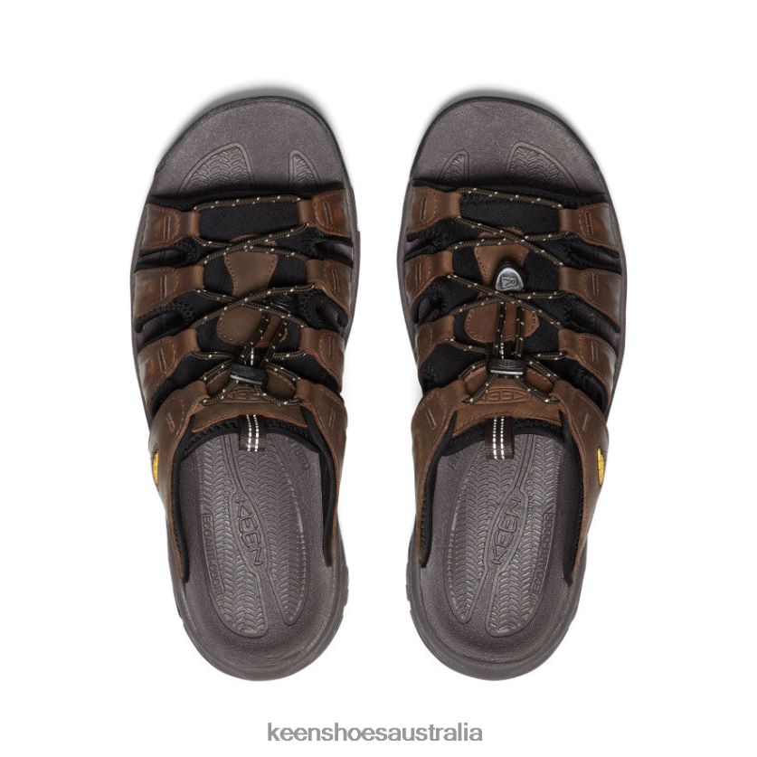 KEEN Footwear TLDLTR275 Bison/Mulch Targhee III Slide Sandal Men