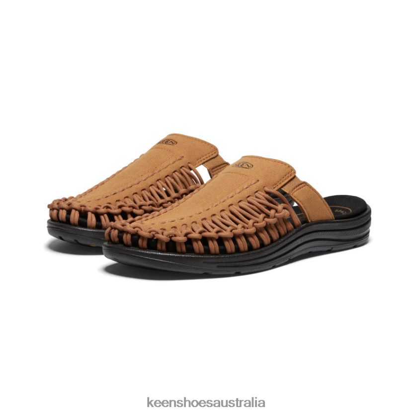 KEEN Footwear TLDLTR330 Cathay Spice/Black UNEEK II Slide Men