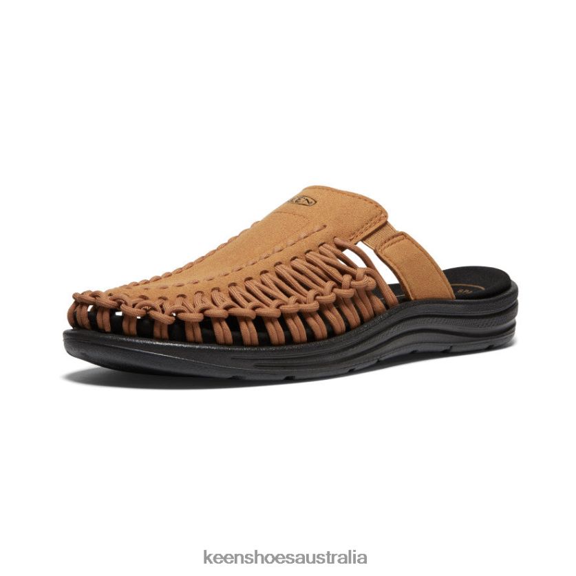KEEN Footwear TLDLTR330 Cathay Spice/Black UNEEK II Slide Men