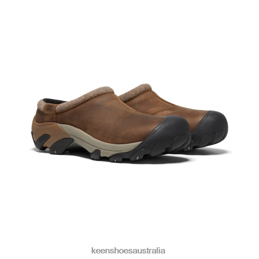 KEEN Footwear TLDLTR199 Dark Earth/Black Targhee II Clog Men