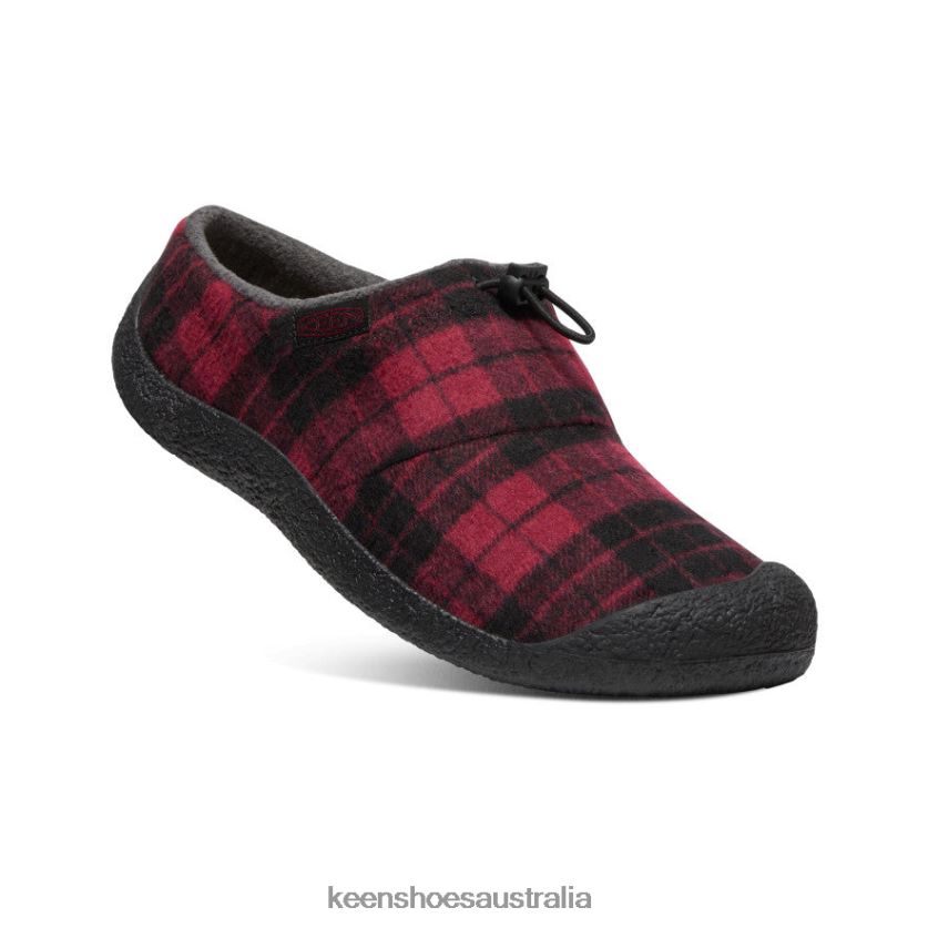 KEEN Footwear TLDLTR99 Rhubarb Plaid/Black Howser III Slide Men