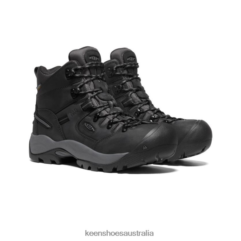 KEEN Footwear TLDLTR137 Black/Forged Iron Pittsburgh Energy 6