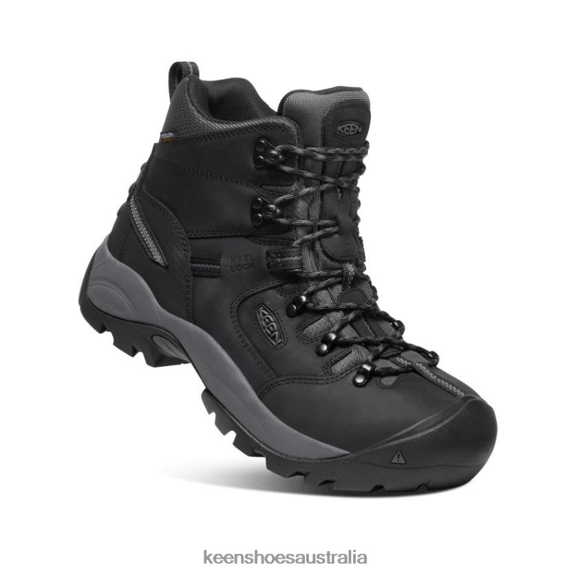 KEEN Footwear TLDLTR137 Black/Forged Iron Pittsburgh Energy 6