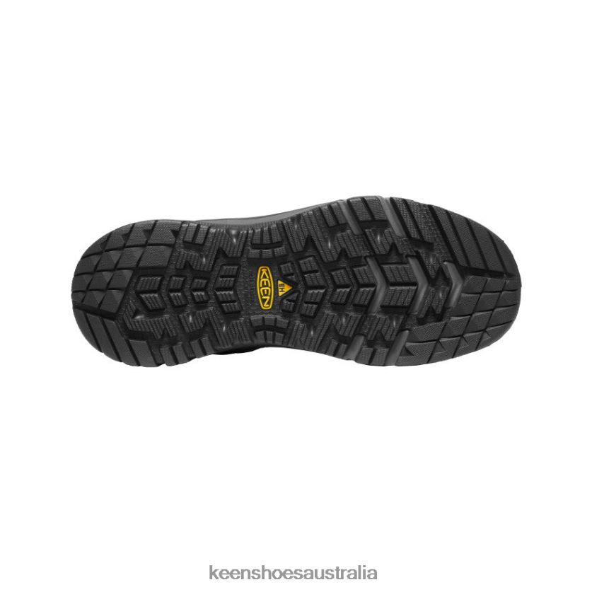 KEEN Footwear TLDLTR161 Black/Gun Metal Kansas City Waterproof Mid (Carbon-Fiber Toe) Men