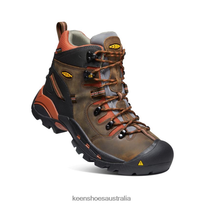KEEN Footwear TLDLTR176 Cascade Brown/Bombay Brown Pittsburgh 6