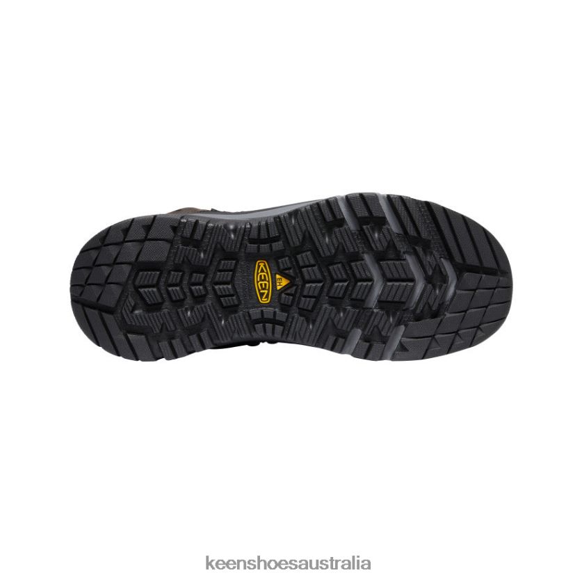KEEN Footwear TLDLTR179 Coffee Bean/Black Kansas City+ Waterproof Mid (Carbon-Fiber Toe) Men