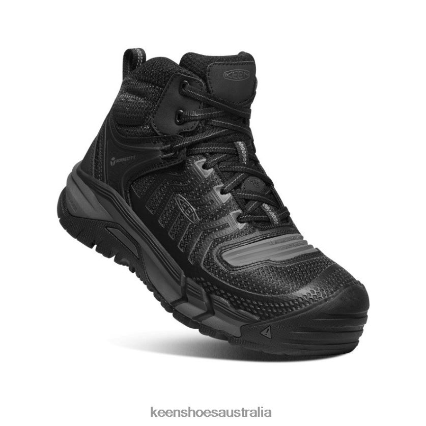 KEEN Footwear TLDLTR194 Black/Gun Metal Kansas City Mid (Carbon-Fiber Toe) Men