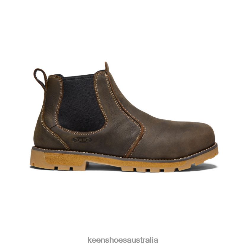 KEEN Footwear TLDLTR200 Cascade Brown/Gum Seattle Romeo (Aluminum Toe) Men