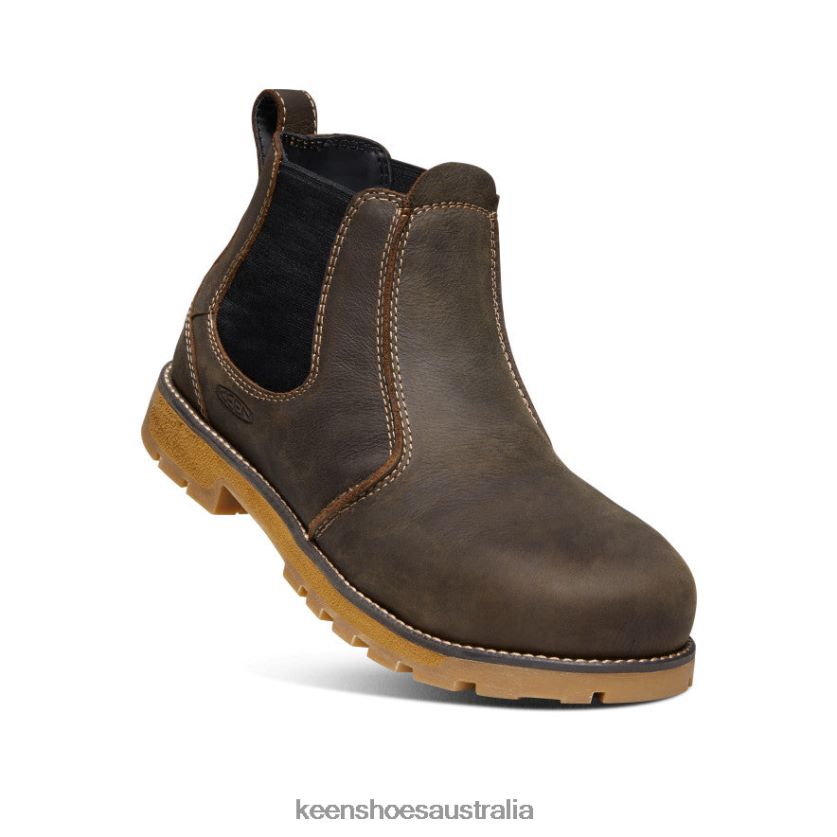 KEEN Footwear TLDLTR200 Cascade Brown/Gum Seattle Romeo (Aluminum Toe) Men