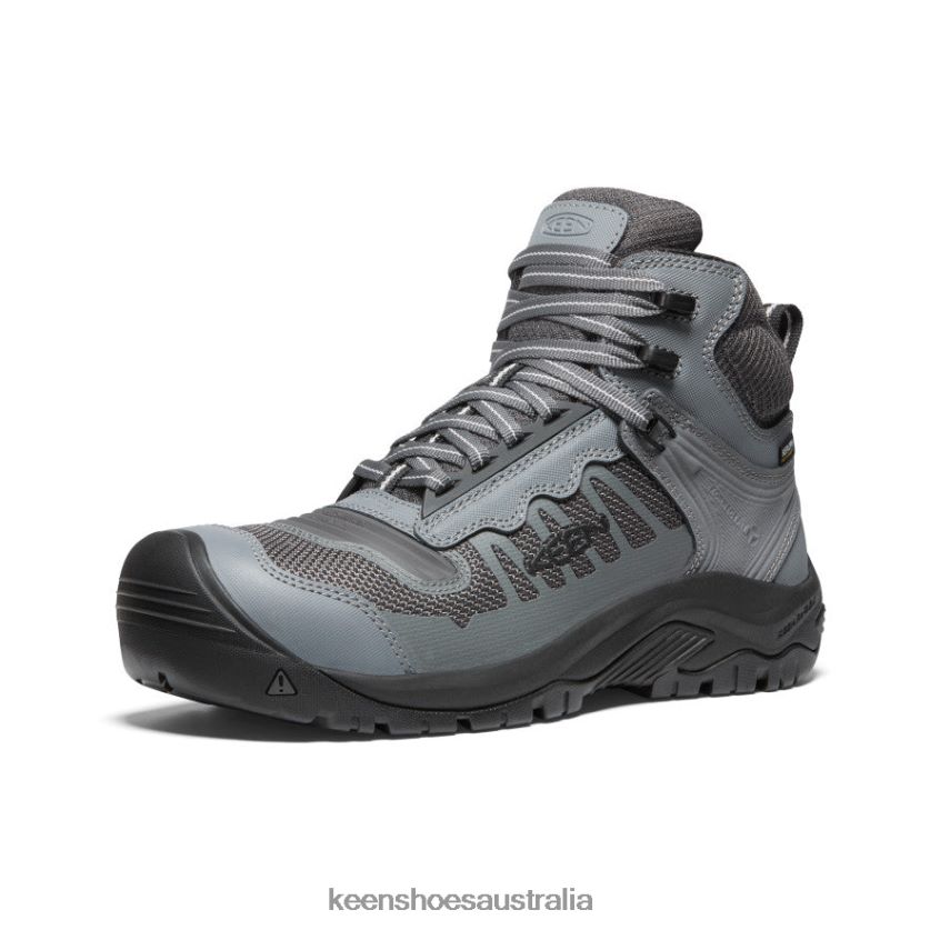 KEEN Footwear TLDLTR21 Magnet/Black Reno Mid KBF Waterproof (Carbon-Fiber Toe) Men