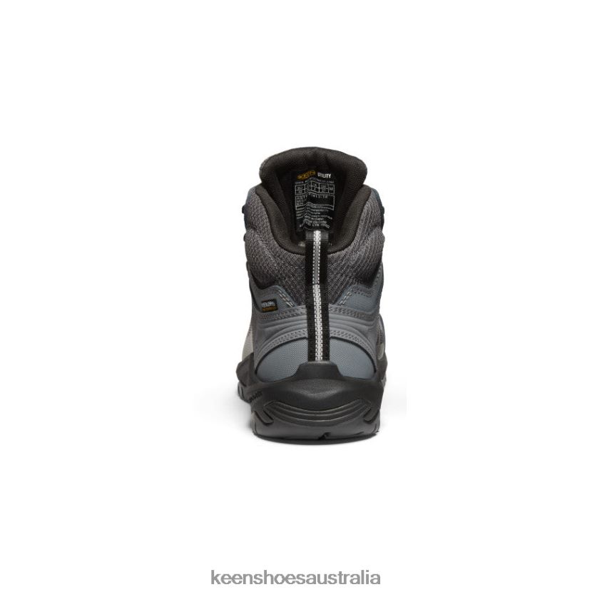 KEEN Footwear TLDLTR21 Magnet/Black Reno Mid KBF Waterproof (Carbon-Fiber Toe) Men