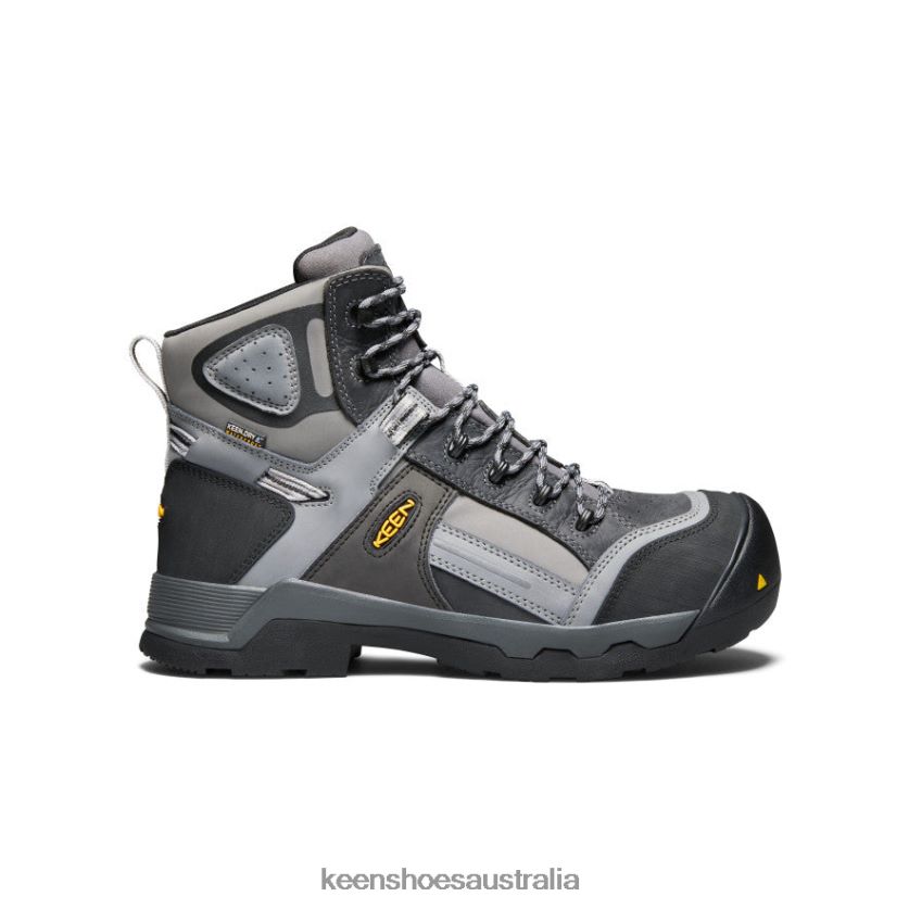 KEEN Footwear TLDLTR239 Magnet/Steel Grey Davenport 6" Men