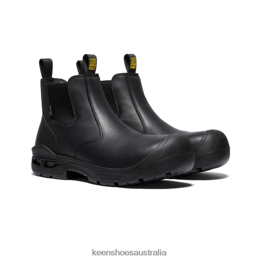 KEEN Footwear TLDLTR242 Black Juneau Romeo Waterproof Boot (Carbon-Fiber Toe) Men