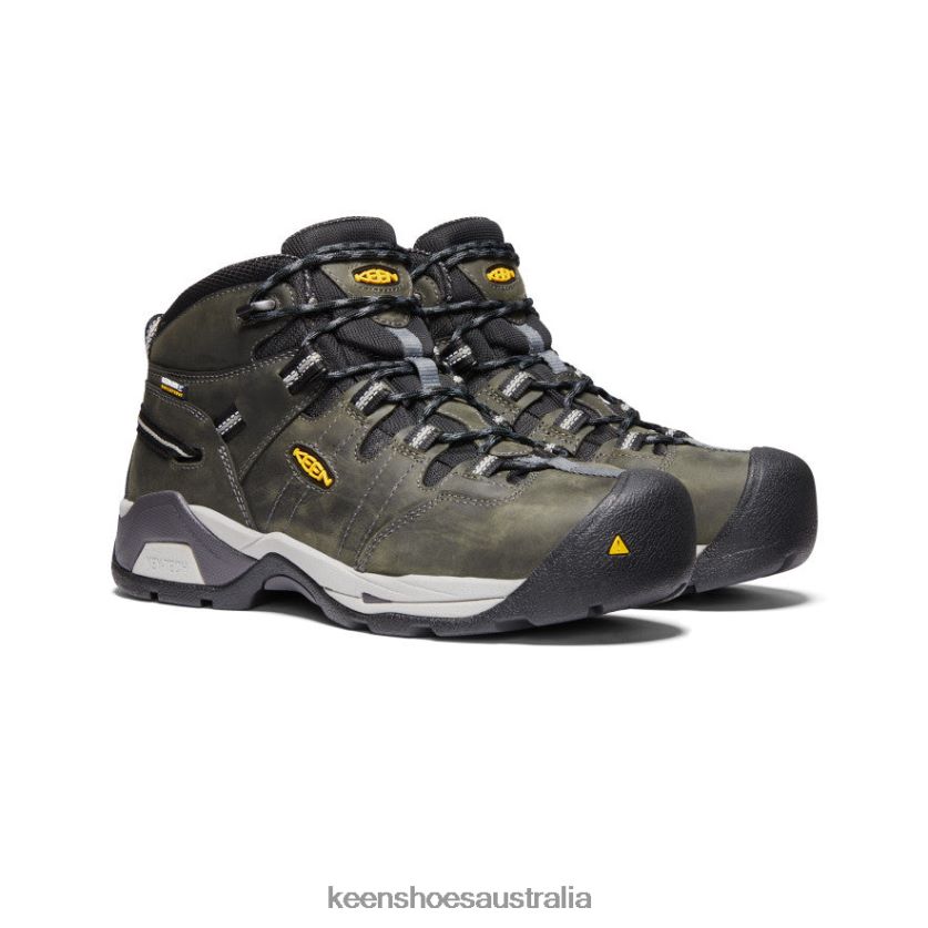 KEEN Footwear TLDLTR243 Magnet/Paloma Detroit XT Waterproof Boot (Steel Toe) Men