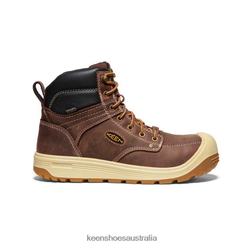 KEEN Footwear TLDLTR24 Tortoise Shell/Gum Fort Wayne 6" Men