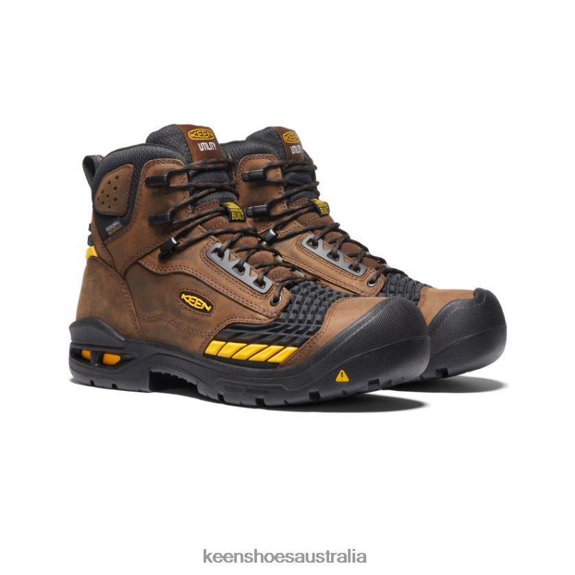 KEEN Footwear TLDLTR255 Dark Earth/Black Troy 6