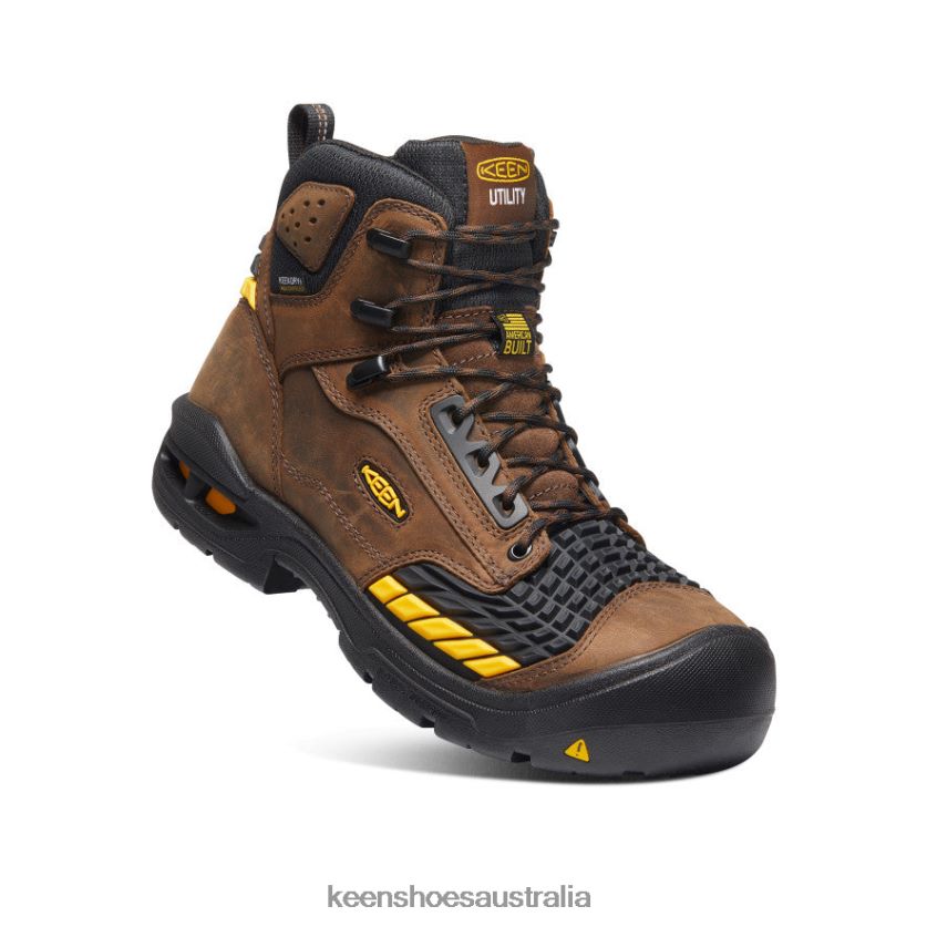 KEEN Footwear TLDLTR255 Dark Earth/Black Troy 6