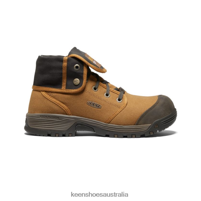 KEEN Footwear TLDLTR281 Almond/Black Olive Roswell Mid (Carbon-Fiber Toe) Men