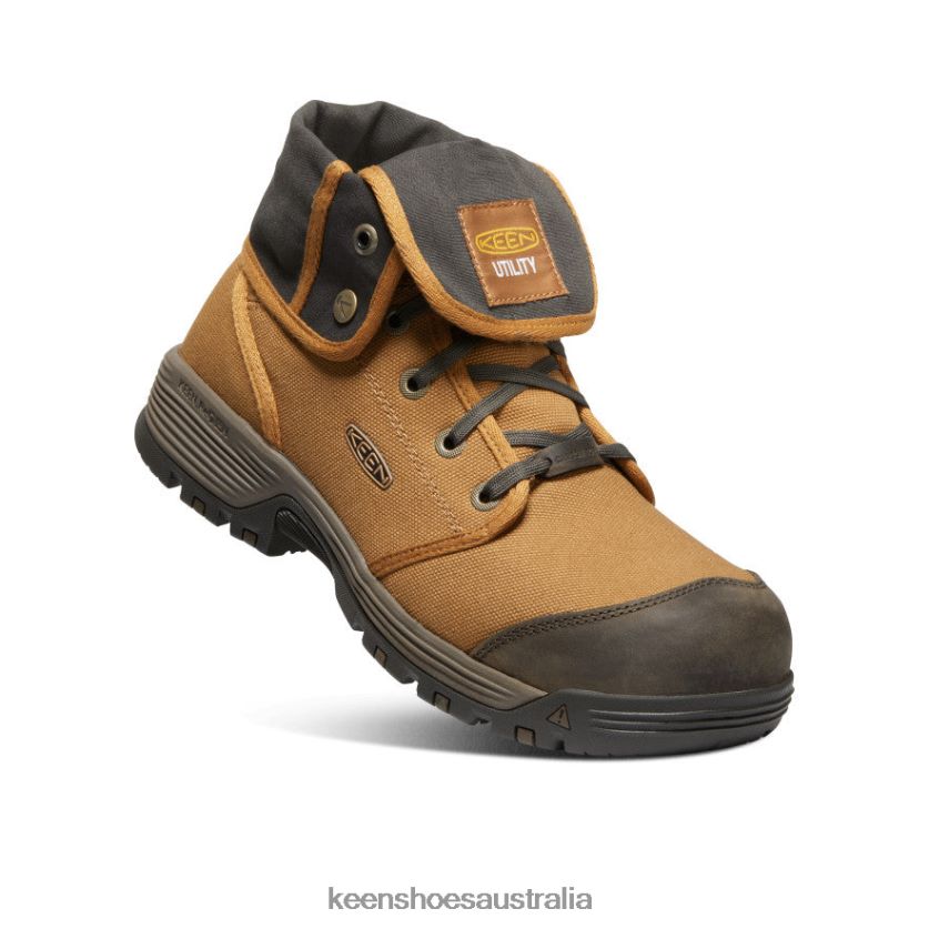 KEEN Footwear TLDLTR281 Almond/Black Olive Roswell Mid (Carbon-Fiber Toe) Men