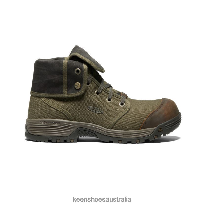 KEEN Footwear TLDLTR282 Military Olive/Black Olive Roswell Mid (Carbon-Fiber Toe) Men