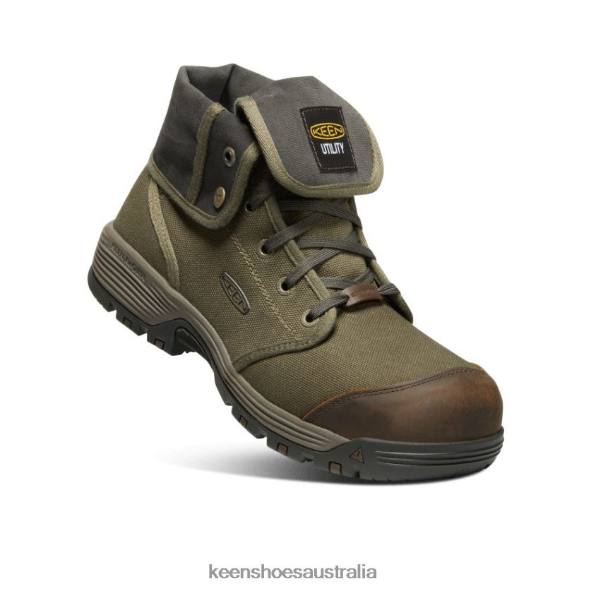 KEEN Footwear TLDLTR282 Military Olive/Black Olive Roswell Mid (Carbon-Fiber Toe) Men
