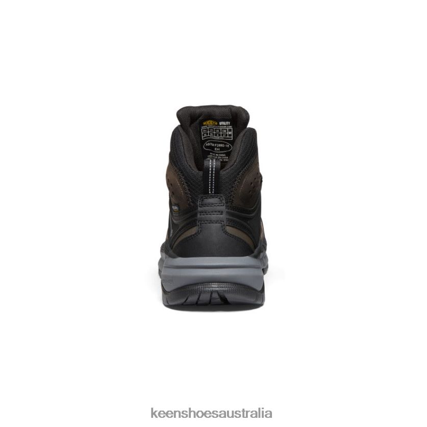 KEEN Footwear TLDLTR2 Coffee Bean/Black Kansas City+ KBF Waterproof Mid (Soft Toe) Men